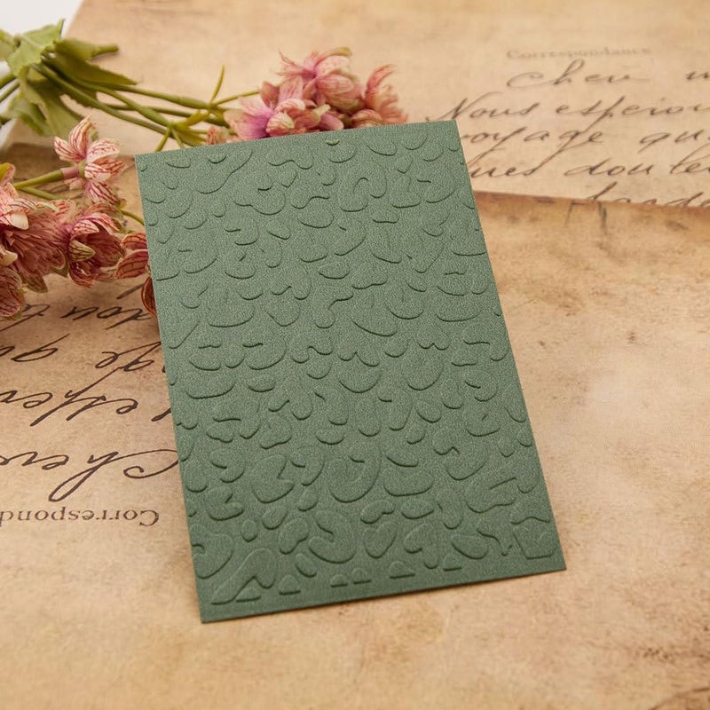 FUGUT 3-D Embossing Folder for Card Making - Plastic Textured Template for DIY Scrapbooking, Paper Crafting and Handmade Art Supplies (3D Irregular Pattern 5.8 x 4.1 in) - Image 4